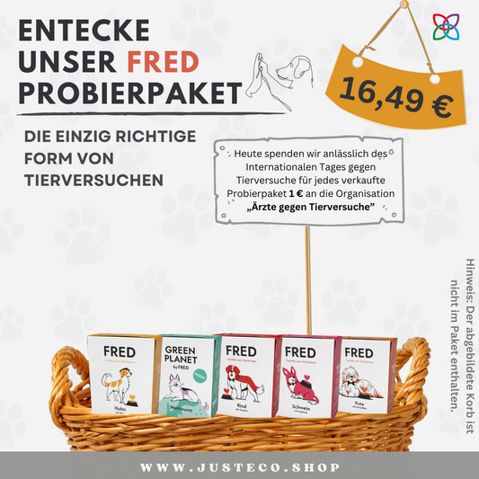Probierpaket Hundefutter FRED/Green Planet by FRED