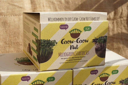 Grow-Grow Nut Microgreens Starter Paket